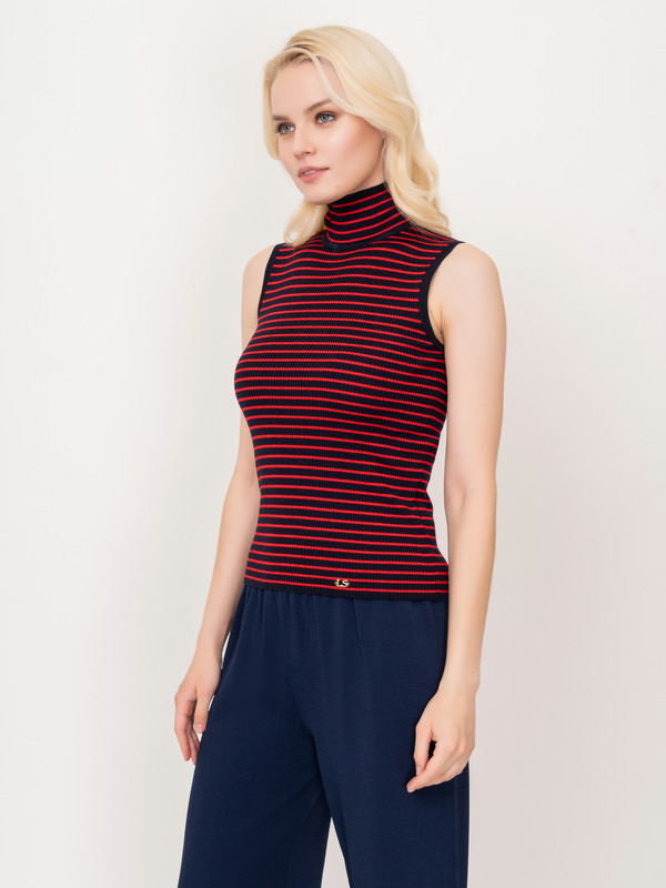 ЭMATASSA/21-01 Водолазка (без рукавов) Luisa Spagnoli