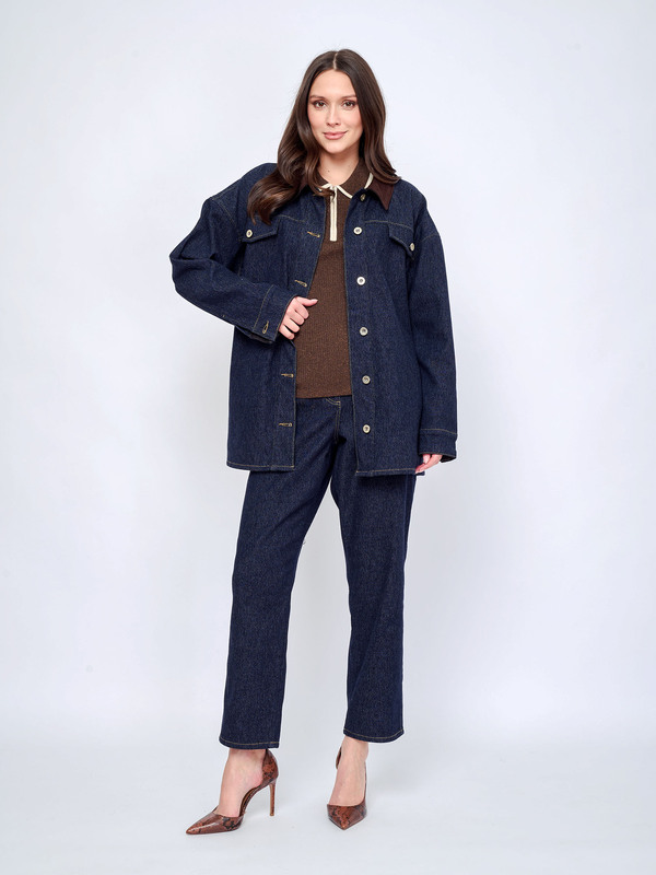 7928-227/26-02 Брюки джинсовые Franco Vello