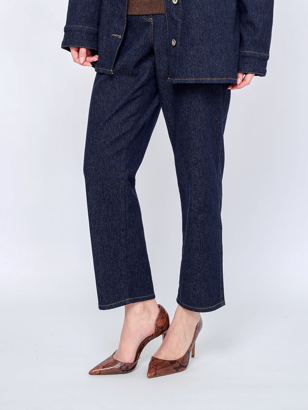 7928-227/26-02 Брюки джинсовые Franco Vello