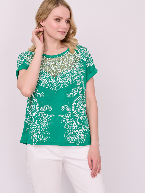 green/white