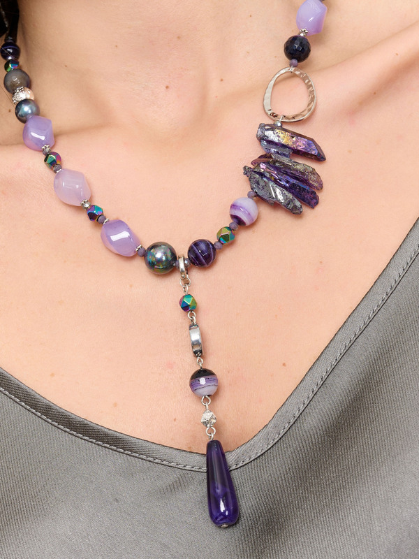 Э371946/24-02 Колье Петербургские тайны Ярославна