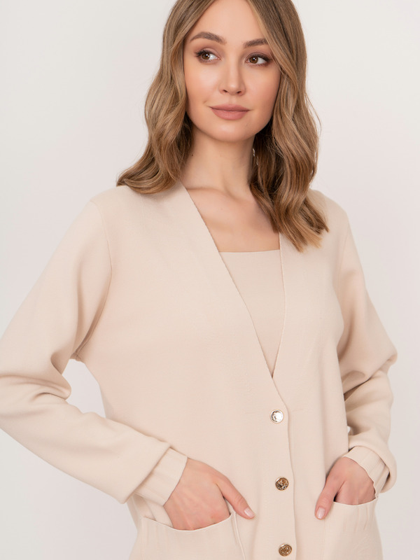 ЭHRK2994/22-01 Кардиган тр. SERIANNO collection