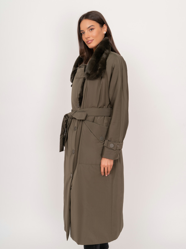 Э3291-223/м/22-02 Пальто утепленное Franco Vello