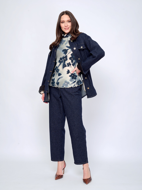 7928-227/26-02 Брюки джинсовые Franco Vello