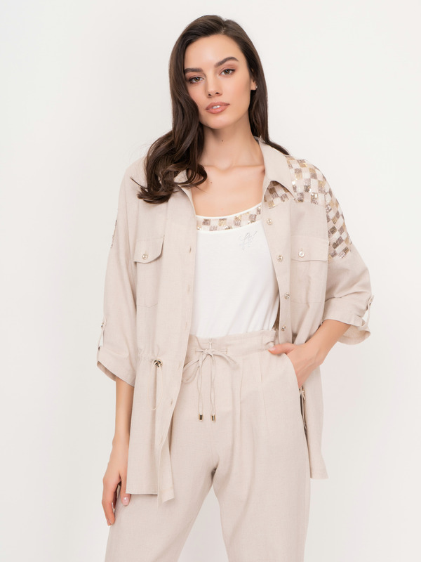 Э6037-121/21-01 Костюм (жакет+брюки) Franco Vello