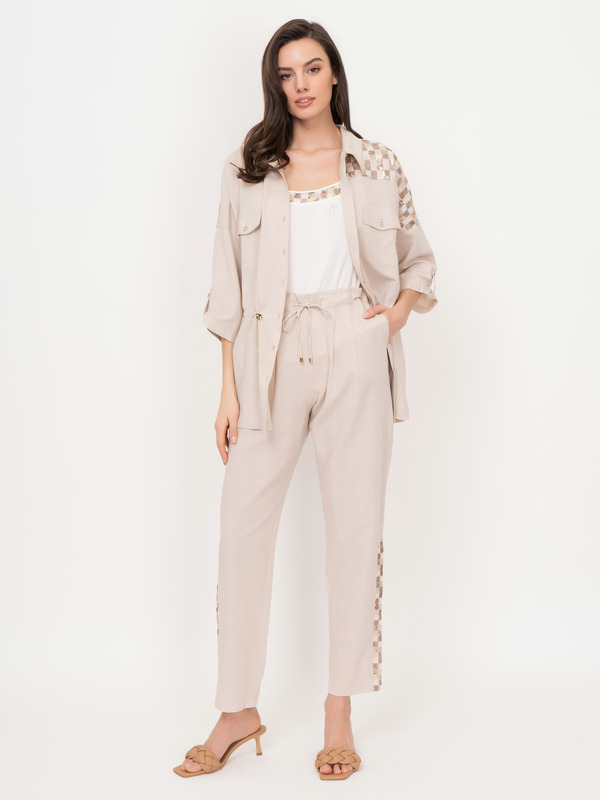 Э6037-121/21-01 Костюм (жакет+брюки) Franco Vello