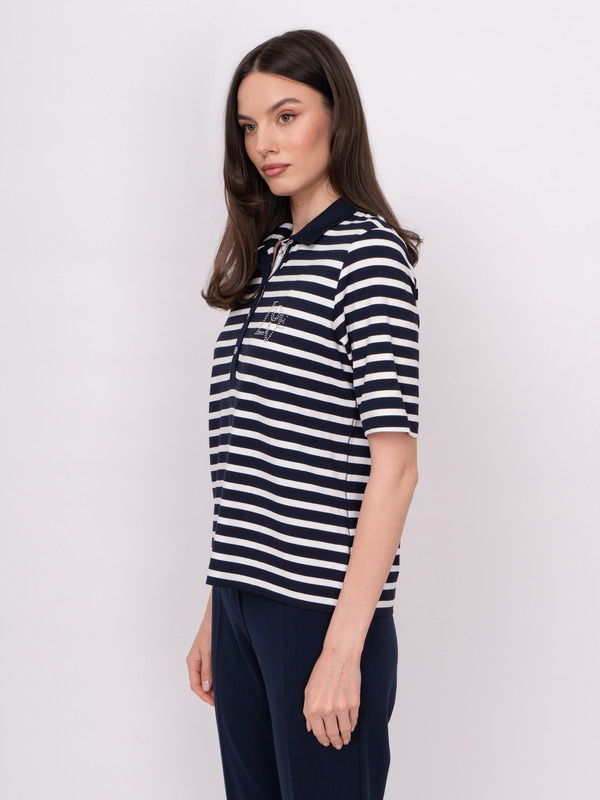 Э321357/22-01 Пуловер (с воротом поло) Rabe