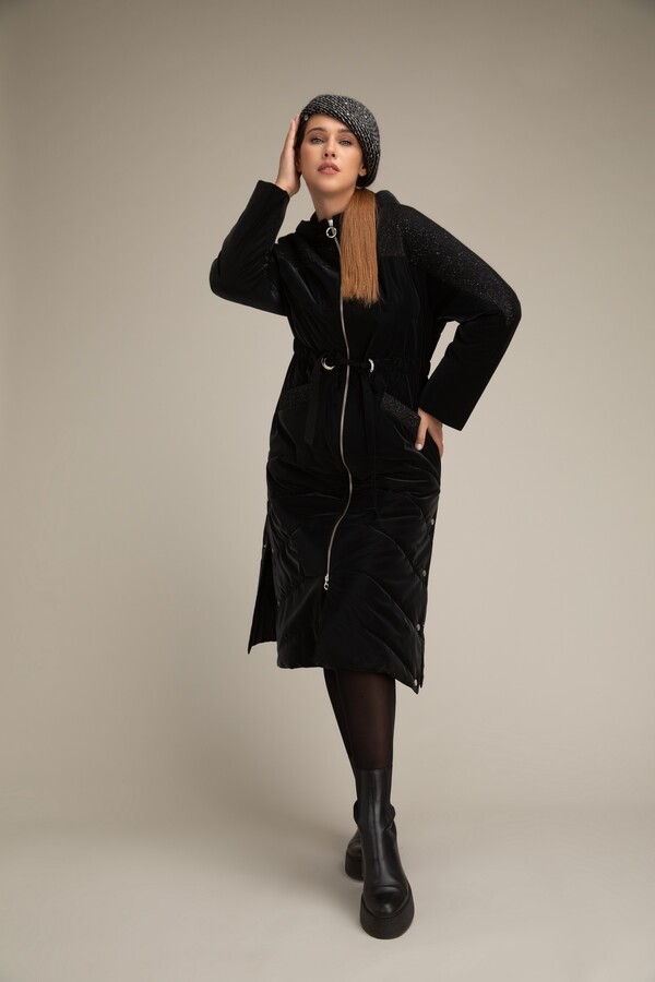 Э3155-222/м/21-02 Пальто утепленное Franco Vello