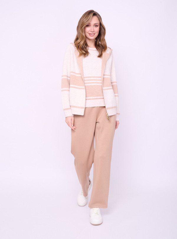 5045-227/26-02 Жакет на молнии вязаный Franco Vello