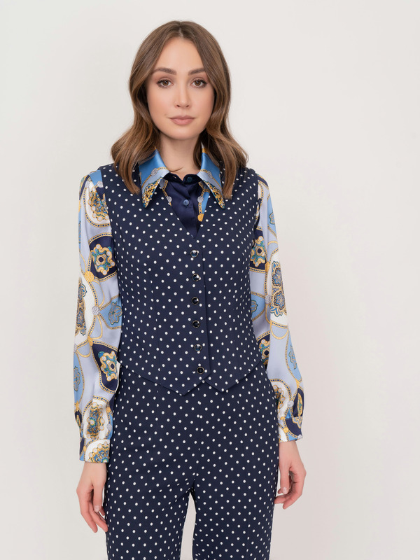 ЭVIRGILIO/21-01 Жилет Luisa Spagnoli