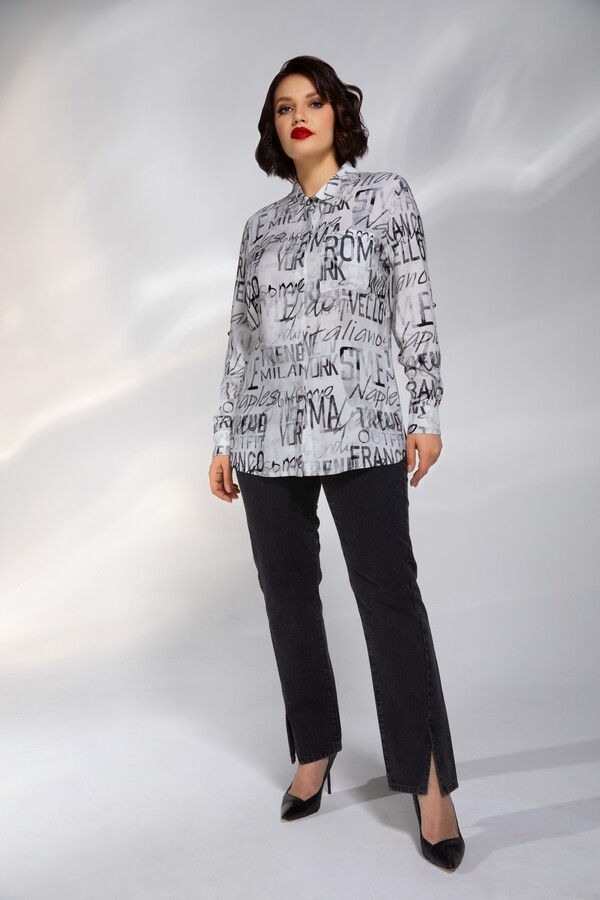 Э7261-223/22-02 Брюки джинсовые Franco Vello