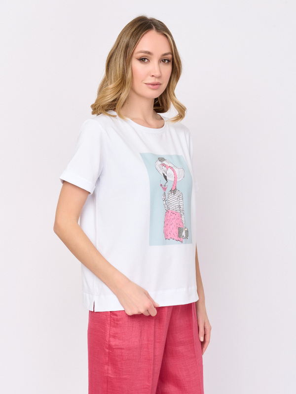 Э25D3959/м/25-01 Футболка Donne da Sogno