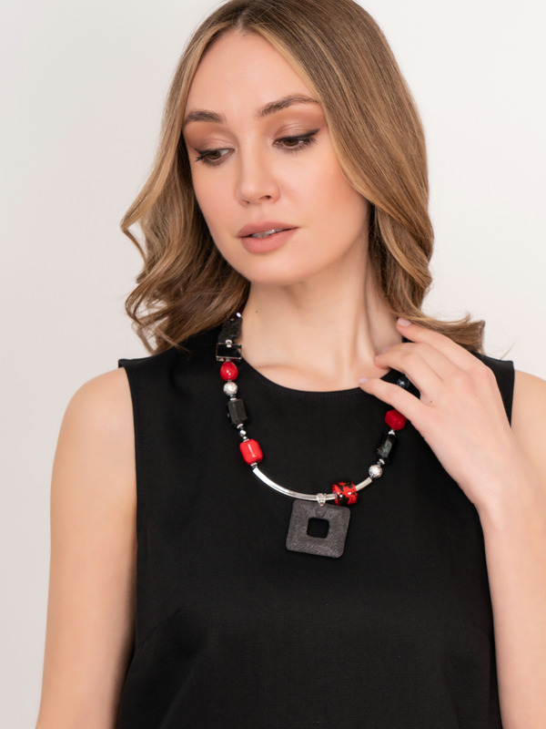 Э371809/22-01 Колье Везувий Ярославна