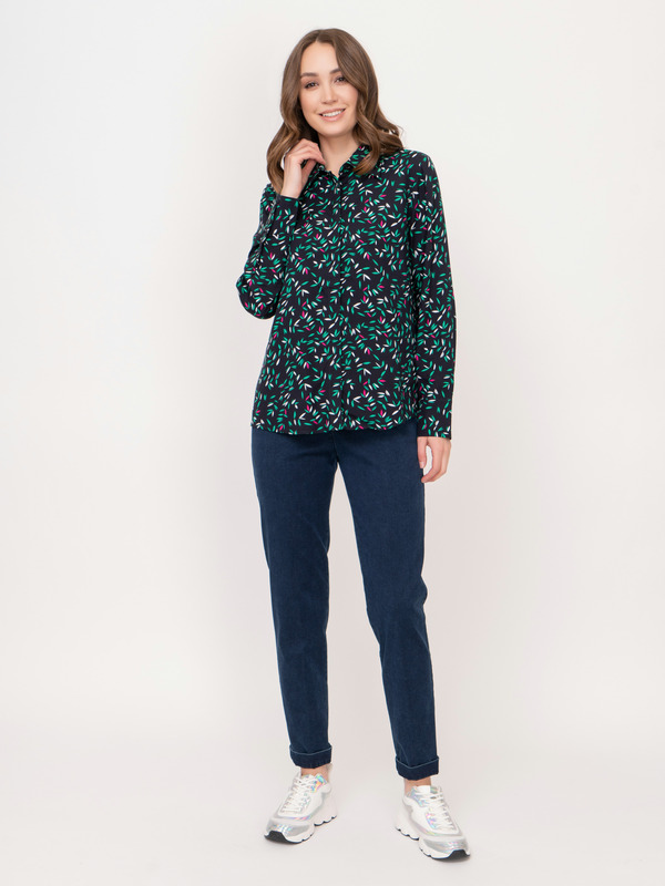 Э7145-121/21-01 Брюки джинсовые Franco Vello