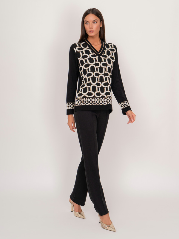 ЭPENELOPE 698/22-02 Пуловер PIERO MORETTI