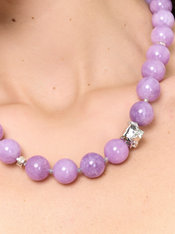 Э423645/24-02 Бусы Сиреневый туман кор. Ярославна