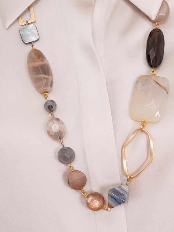 363101/21-02 Бусы Северная Пальмира ср. Ярославна