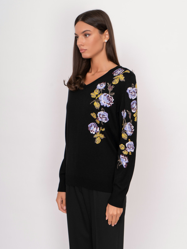 Э5402-223/22-02 Пуловер вязаный Franco Vello