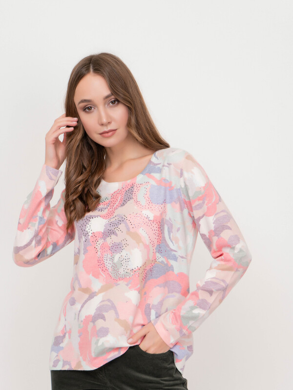 ЭKH654H20/20-02 Джемпер Leo&Ugo