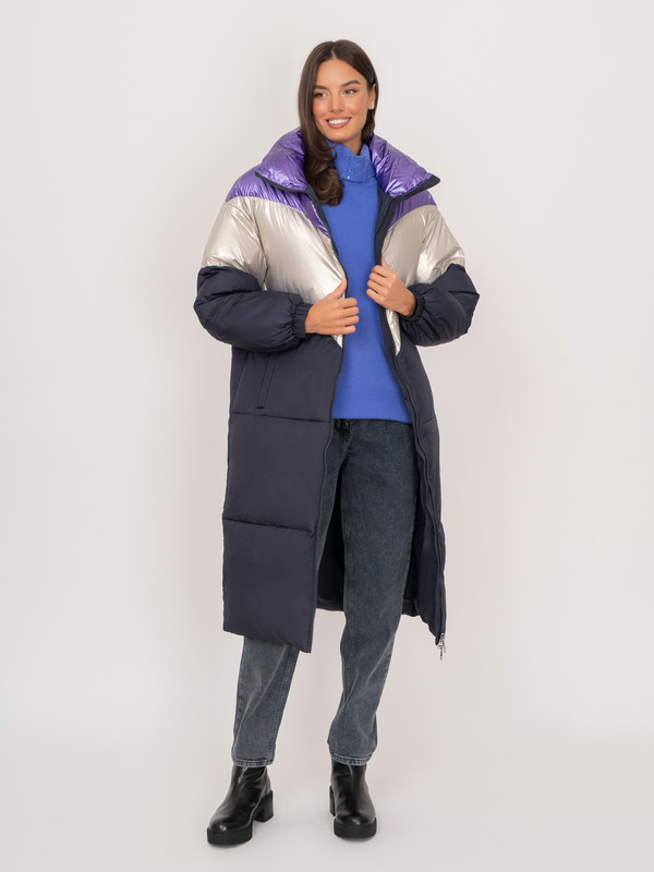 Э3333-223/м/22-02 Пальто утепленное Franco Vello