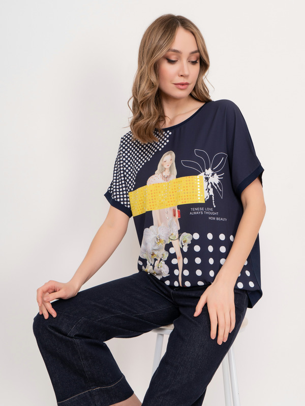 Э5218/22-01 Блузка Felicita