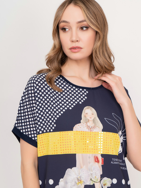 Э5218/22-01 Блузка Felicita