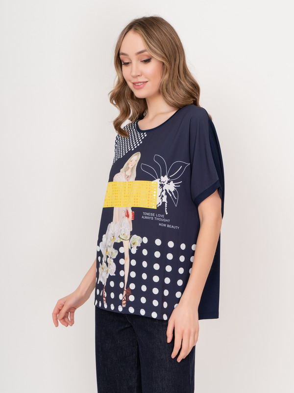 Э5218/22-01 Блузка Felicita