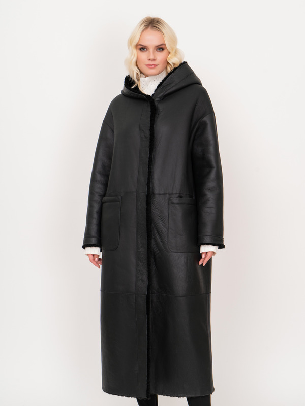 Э21IM-N803.OML-21IT-900/21-02 Пальто из овчины DIEGO M