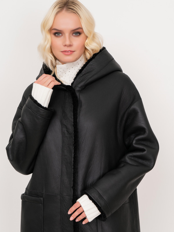 Э21IM-N803.OML-21IT-900/21-02 Пальто из овчины DIEGO M