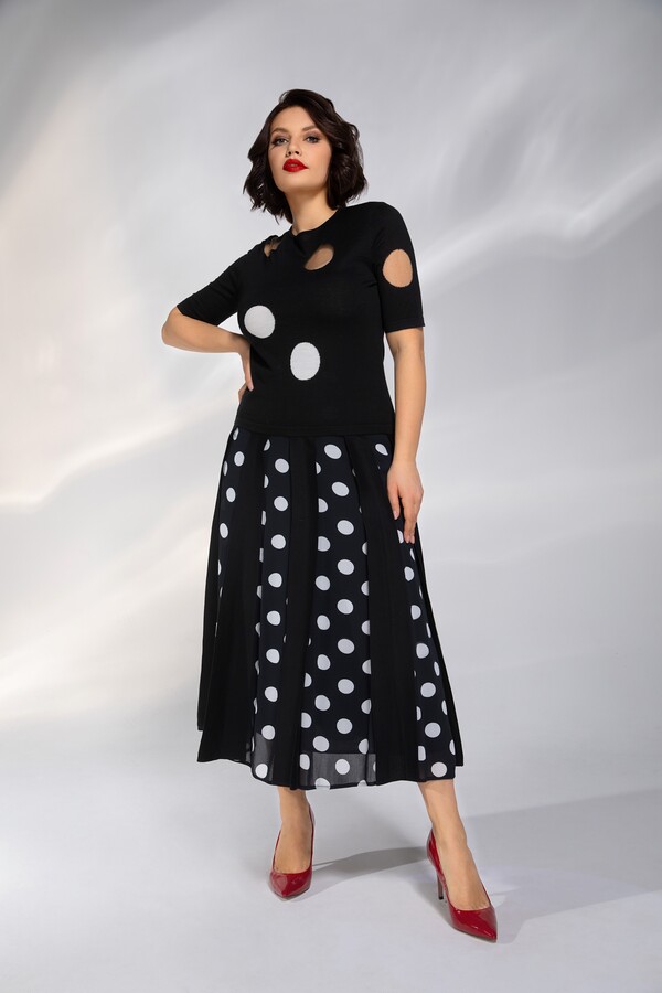 Э9081-223/22-02 Юбка тр. Franco Vello