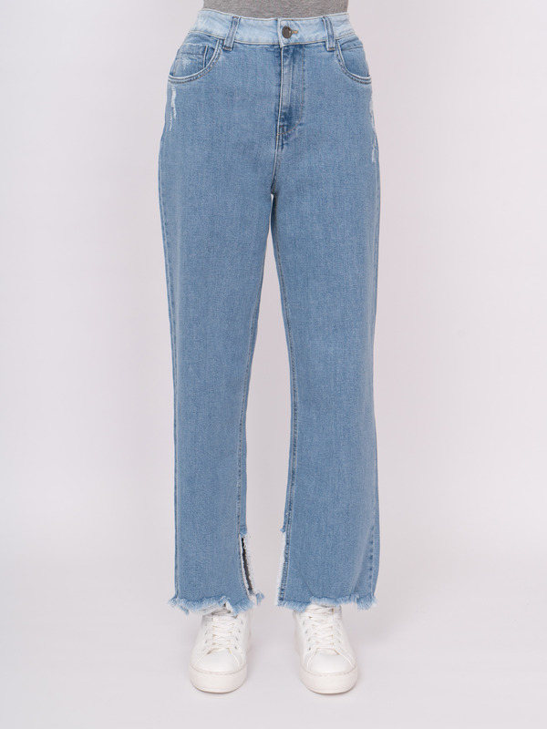 Э921121/10195/22-01 Брюки джинсовые Unq