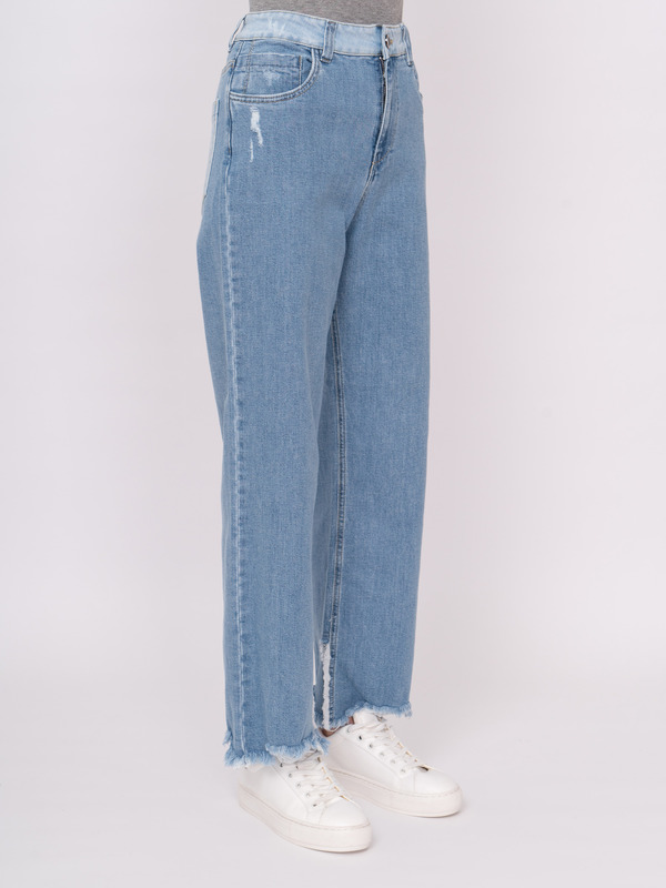 Э921121/10195/22-01 Брюки джинсовые Unq