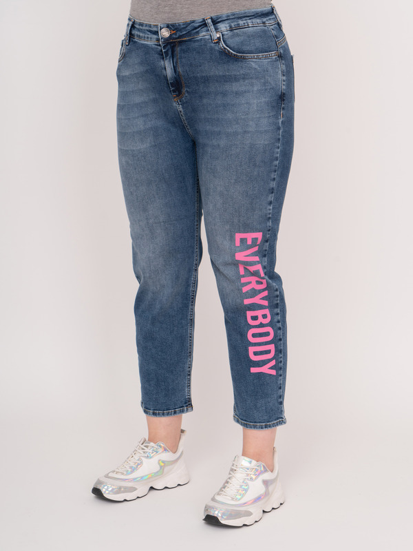 Э7702.2022/22-01 Брюки джинсовые Mat Fashion