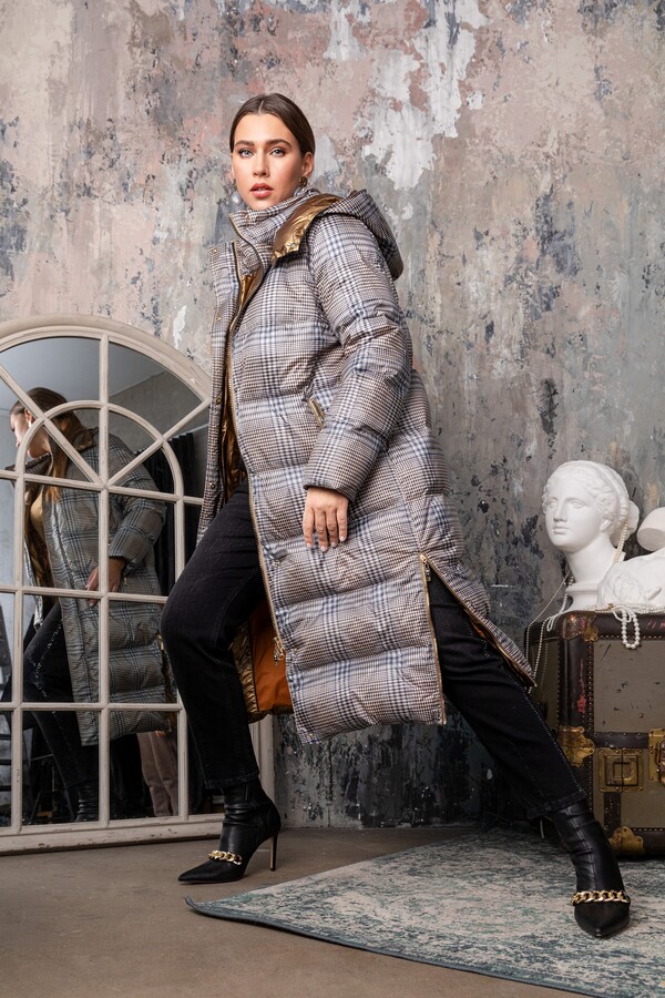 Э3161-222/м/21-02 Пальто утепленное Franco Vello