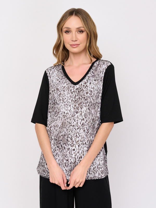 Э2228-126/м/26-01 Пуловер Franco Vello