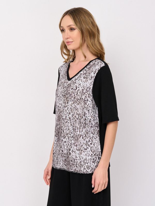 Э2228-126/м/26-01 Пуловер Franco Vello