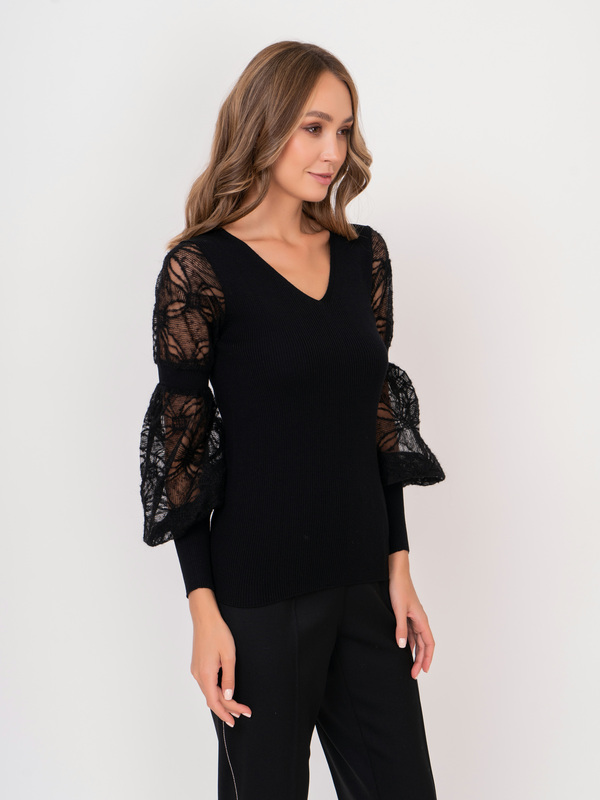 Э53677/21-02 Пуловер D.Exterior