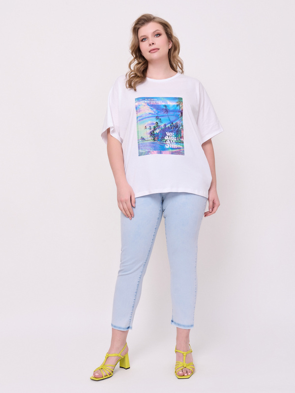 Э8107.2012.N/24-01 Брюки джинсовые Mat Fashion