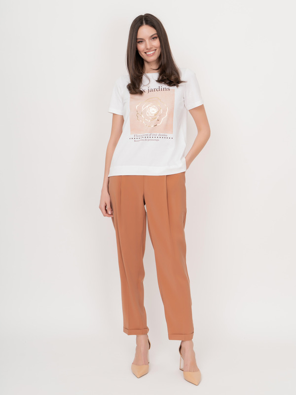 Э22D1724/22-01 Джемпер с короким рукавом Donne da Sogno