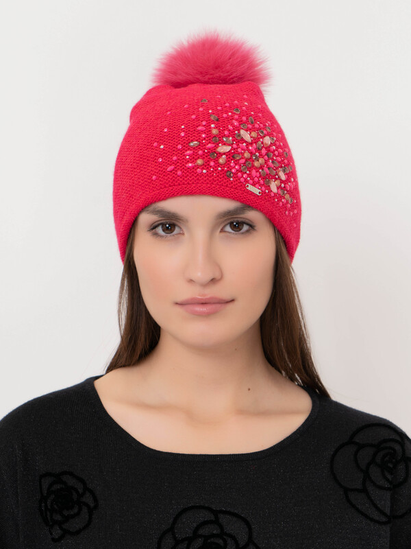 ЭS6823 CP6/20-2 Шапка с помпоном Vizio