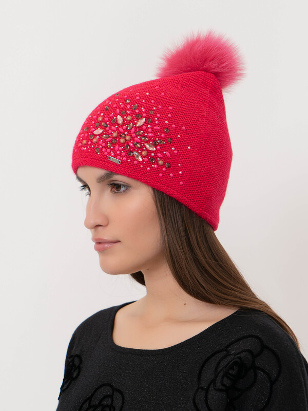 ЭS6823 CP6/20-2 Шапка с помпоном Vizio