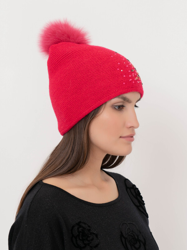 ЭS6823 CP6/20-2 Шапка с помпоном Vizio