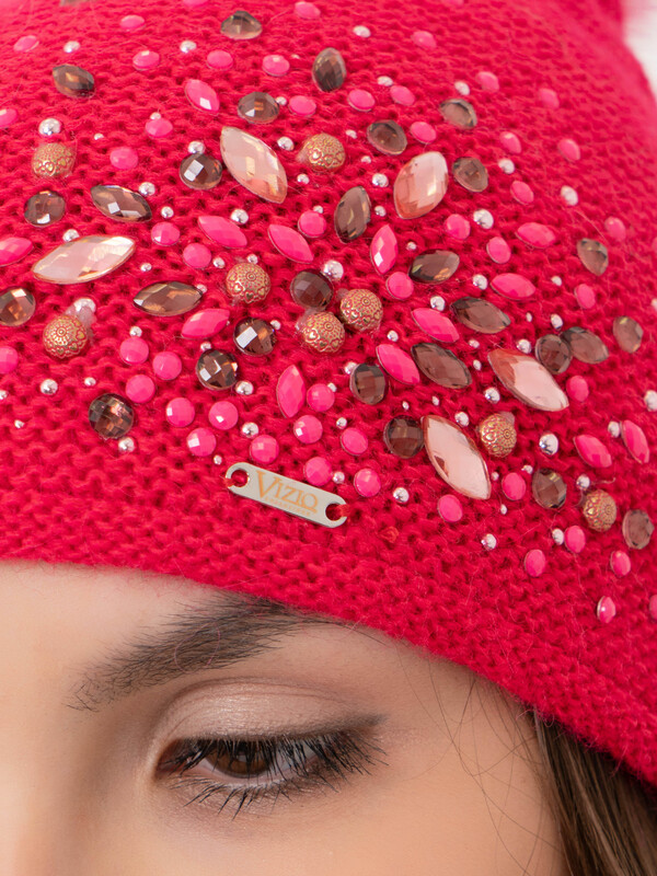 ЭS6823 CP6/20-2 Шапка с помпоном Vizio