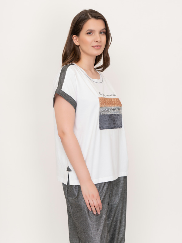 Э2190-121/21-01 Блуза тр. Franco Vello