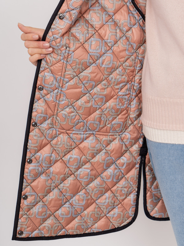 Э3317-223/м/22-02 Пальто утепленное в комплекте с капором+рукавицы Franco Vello