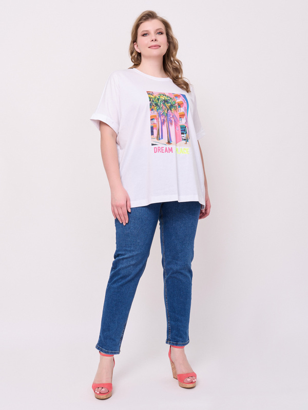 Э0002.2529.D.NETTO/24-01 Брюки джинсовые Mat Fashion