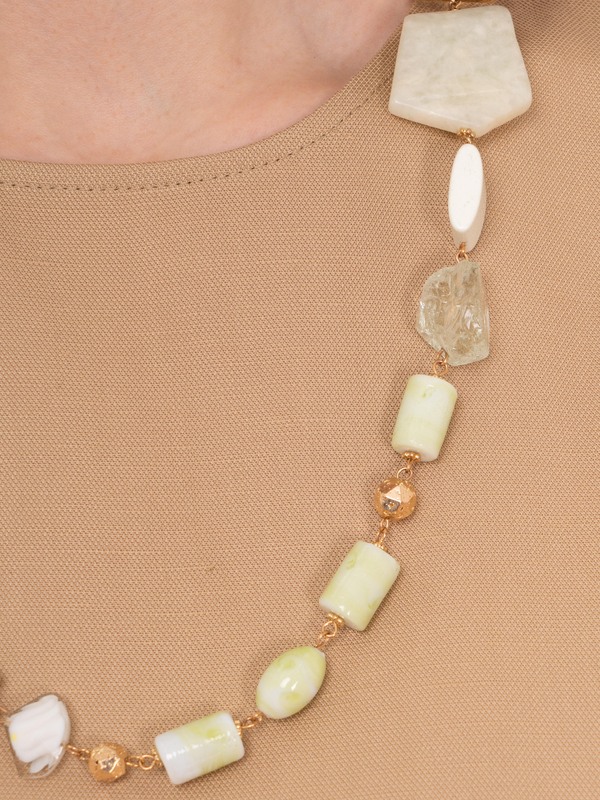 Э360544/22-01 Колье-галстук Полдень в Бергамо Ярославна