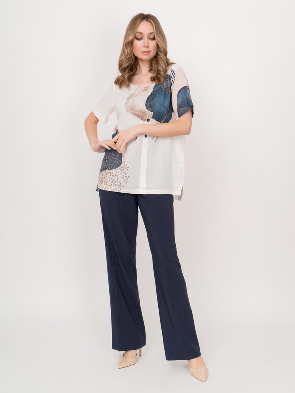 Э5P065/22-01 Брюки Elisa Fanti