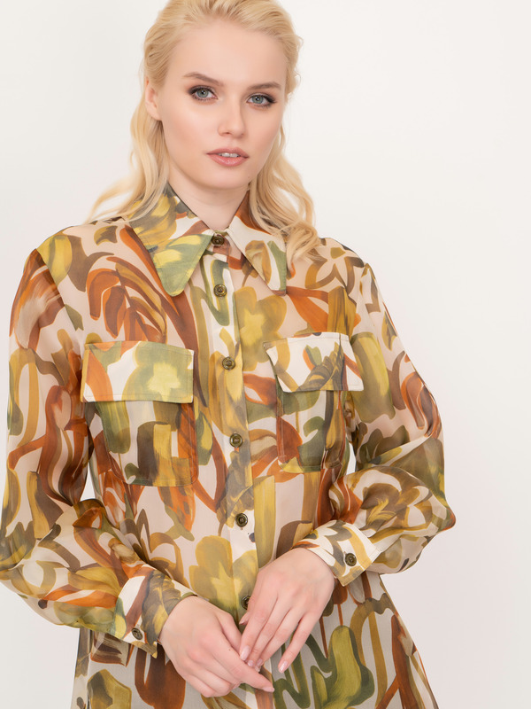 ЭBASSEN/21-01 Блузка Luisa Spagnoli