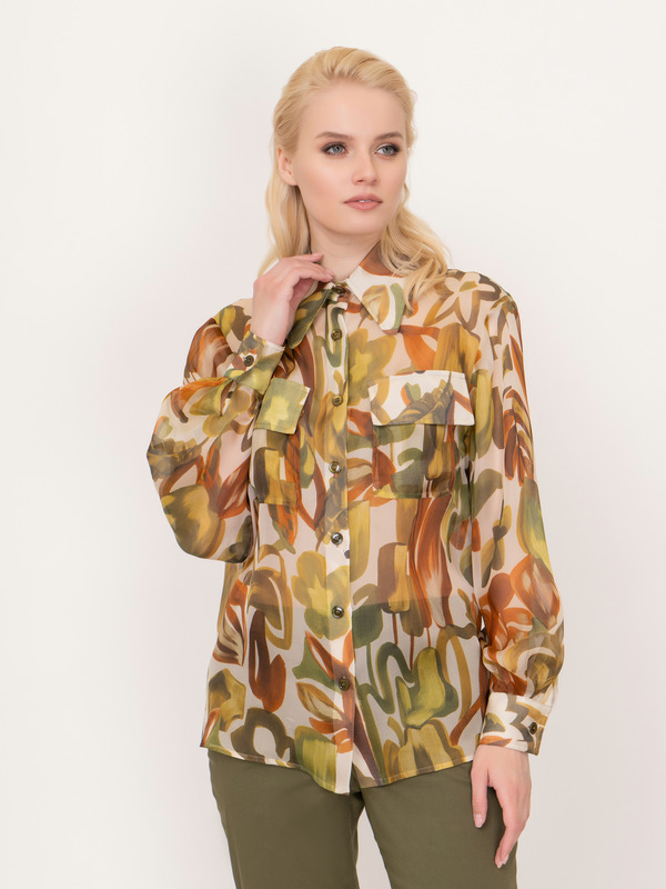 ЭBASSEN/21-01 Блузка Luisa Spagnoli